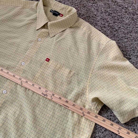 Quicksilver checkered button up shirt - Picture 6 of 7